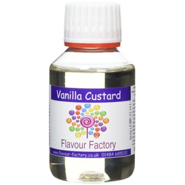 Flavour Factory Intense Food Flavouring, Vanilla Custard, 100 ml
