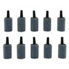 JZK 10 x Aquarium Air Stone 2.5 cm Cylinder Bubble