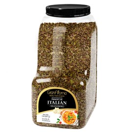 GranAroma Italian Seasoning, Aromatic Spice Blend, Italian Cuisine, Versatile Flavor (2 Pound)