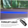 ABOOFAN Blue LED Forklift Safety Light Bar Non Glare Straight