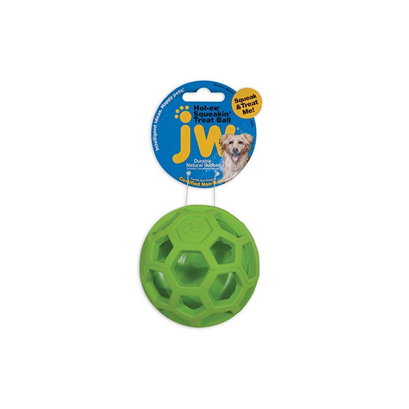 JW Pet Company 43510 Treat N Squeak Toy for Pets,