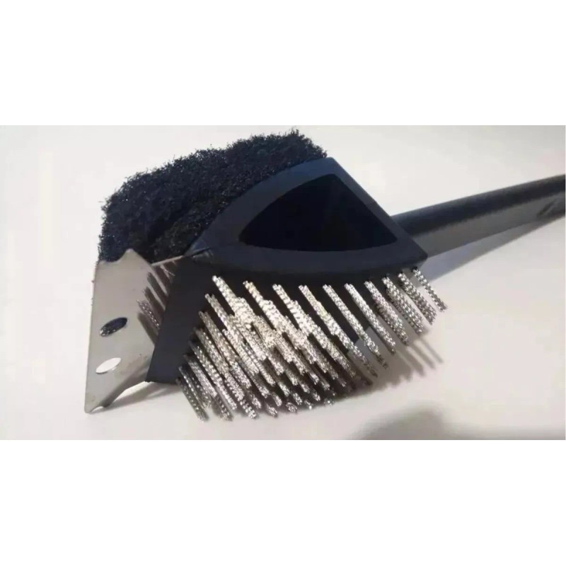 Expert Grill Cepillo Para Asador Expert Grill Triple Funcion Limpia