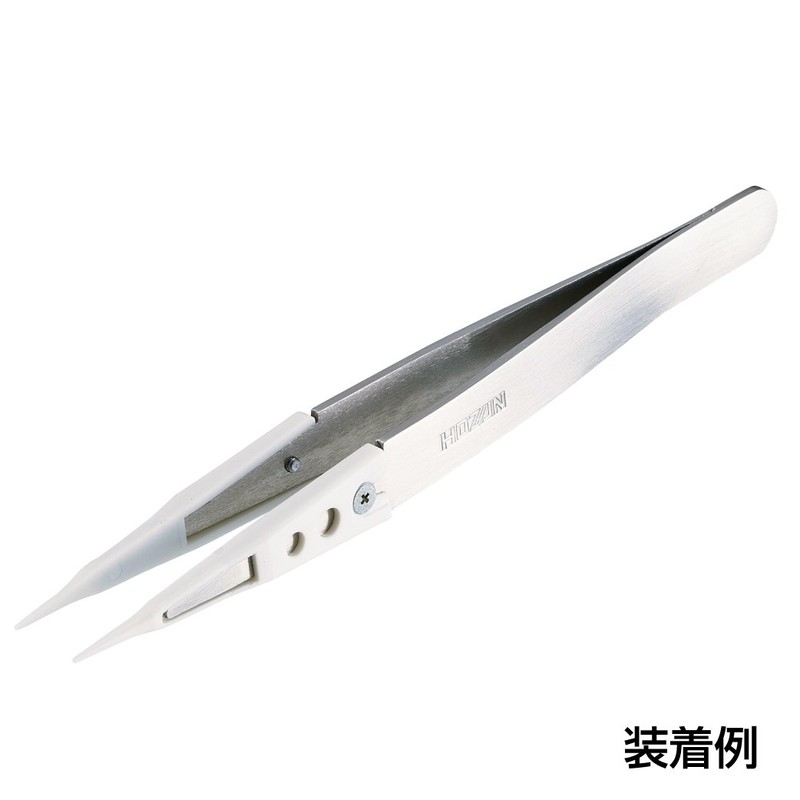 ホーザン(HOZAN) プラチップ チップ交換式ピンセット交換部品 先端幅0.6mm 先細型 P-644P-1