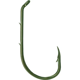 Mustad Classic Special Long Shank Beak Baitholder Hook with 2 Baitholder Barbs (Pack of 100), Gold, Size 2/0