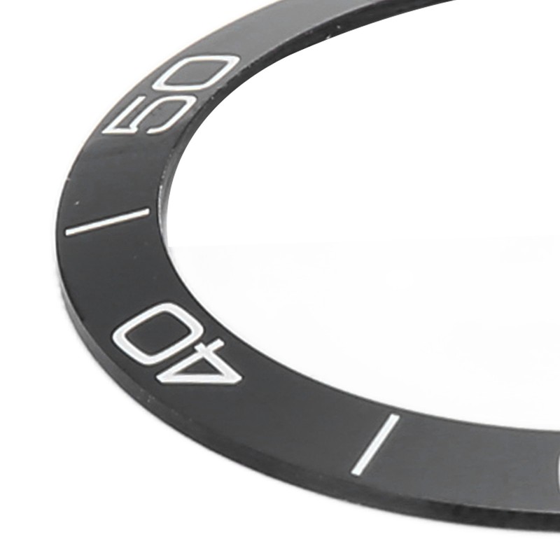 Ceramic Watch Bezel Ring Professional 38.6mm Watch Bezel Insert Replacement