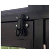 Bhina Pack of 2 automatic locking door latch, spring lock,