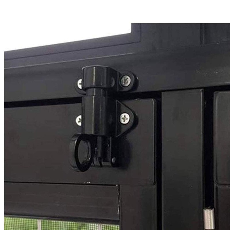 Bhina Pack of 2 automatic locking door latch, spring lock,