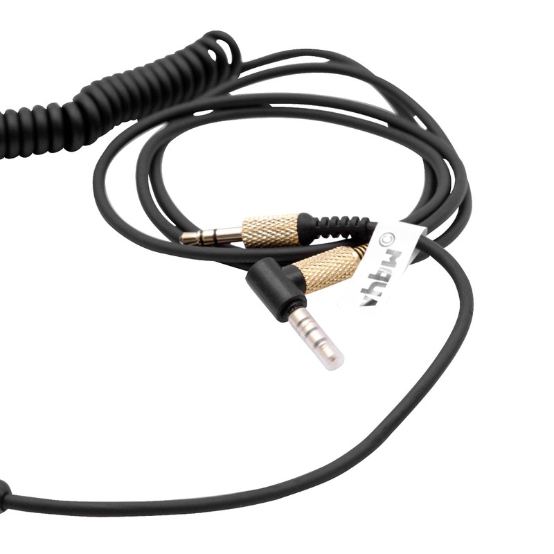 vhbw Audio AUX Kabel kompatibel mit Marshall Woburn 2 Kopfhörer