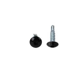 Trailer Exterior Self Tapping Screws (150pcs)#10 x 3/4'' Enclosed Car Hauler Self Tapping Screws/Self Tapping Sheet Metal Screws-Black