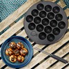 FineMade Takoyaki Maker Pan with Temperature Control, Tools and Recipes,