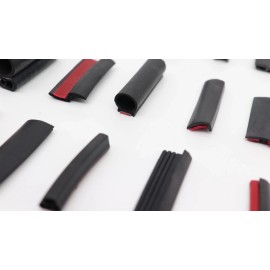 Unbranded Car Front Back Window Sealing Strip Weatherproof Seal Tape Door Moulding Guard