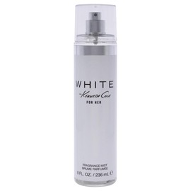 Kenneth Cole White for Her Body Mist for Women, Notes of Mandarin, Vanilla, Musk, and Orchid, Fruity, Fresh, Feminine Scent, Long-Lasting, Everyday Wear Fragrance, 8 Fl oz