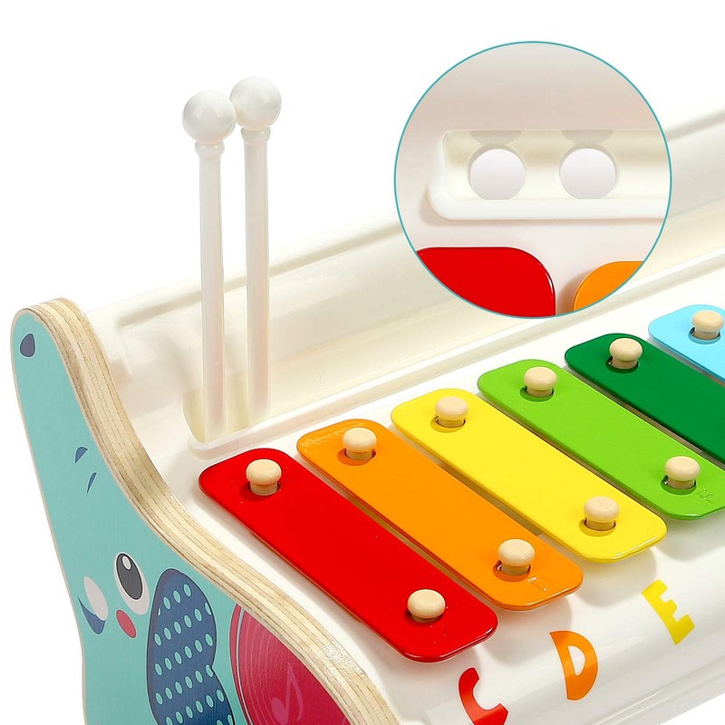 Xilófono Elefante. Juguete Musical Estimula A Bebé Topbright