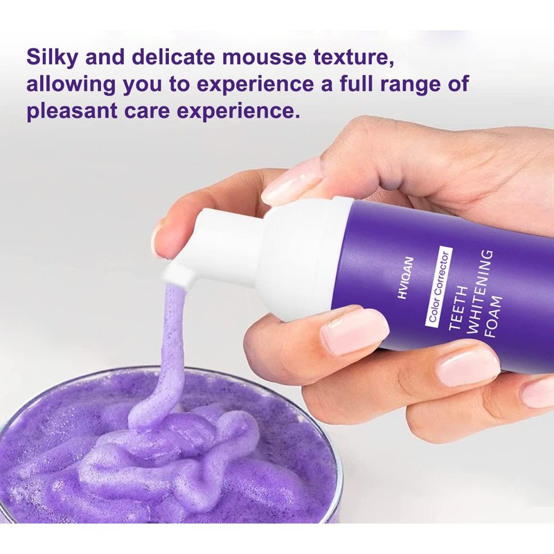 Purple Toothpaste, V34 Purple Toothpaste Whitening, Purple Teeth Whitening Toothpaste,