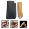 Beavorty Sandalwood Hair Comb Case Portable Comb Folding Design for