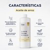 Hebbe - Aceite de Arroz 100% Puro, Antioxidante e Hidratante