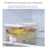 Drinks Dispenser with Faucet, Water Dispenser for Refrigerator, Plastic Water