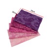 5 Pcs Cotton Fabric Square 20cmx20cm Smudge Dyed Patchwork Fabric