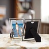Hoikwo Bulk 4x6 Simple Elegant Picture Frames, 6 Packs Silver