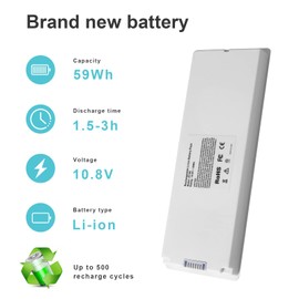 Fancy Buying A1185 Laptop Battery Pack for Apple 13" 13 inch MacBook A1181 (Mid. / Late 2006, Mid. / Late 2007, Early/Late 2008, Early/Mid. 2009)
