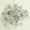 TTSAM Twist Pins with Clear Heads, Ideas Bedskirt Pins for