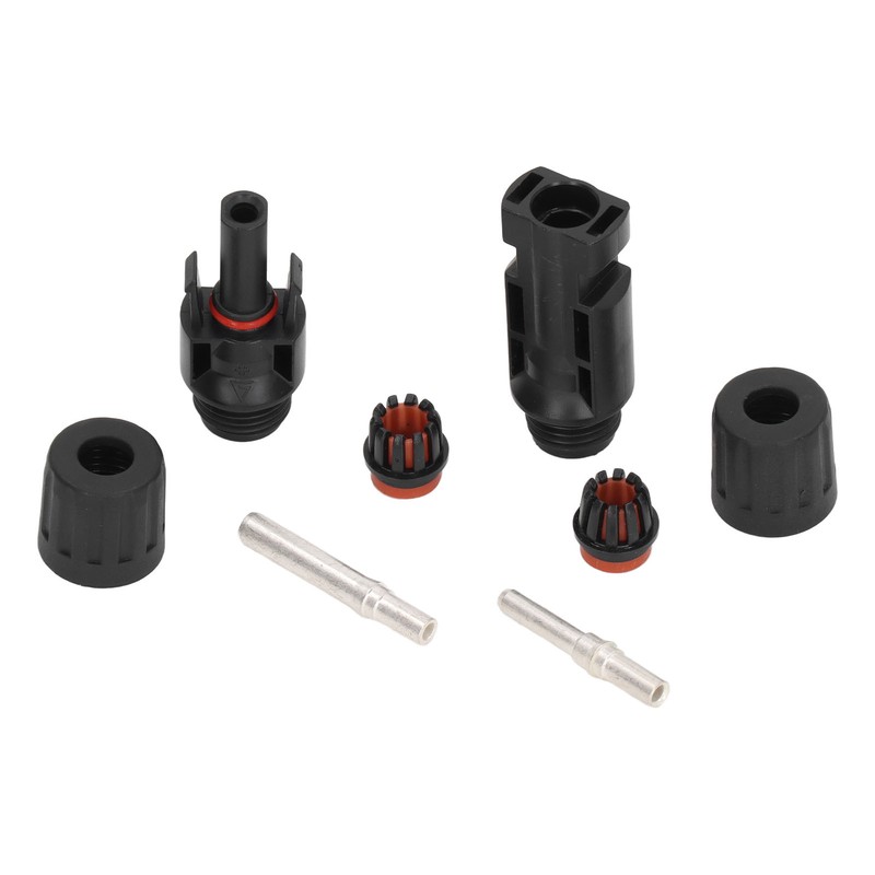 5 Set Solar PV Connectors IP67 Waterproof PPO Insulation High