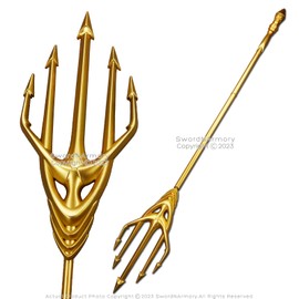 Munetoshi 70” Foam Atlanna Trident Atlantus Aqua Justice Hero Movie Comic Cosplay Prop
