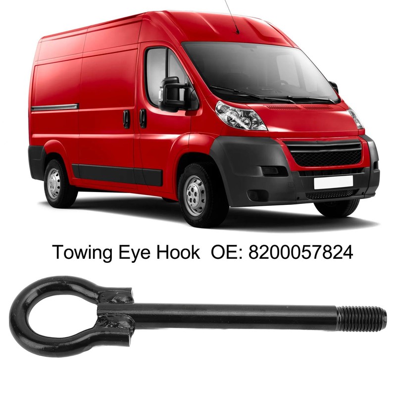 Towing Eye Hook Heavy Duty Forged Steel 8200057824 Trailer Tow