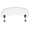 Motorcycle Windscreen Adjustable Clip On Windshield Universal Wind Deflector for