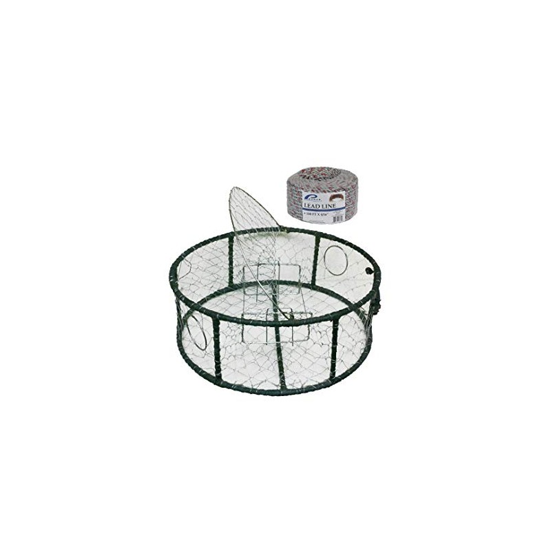 Promar TR-830C1 30" Stainless Steel Crab Pot with 100' Lead