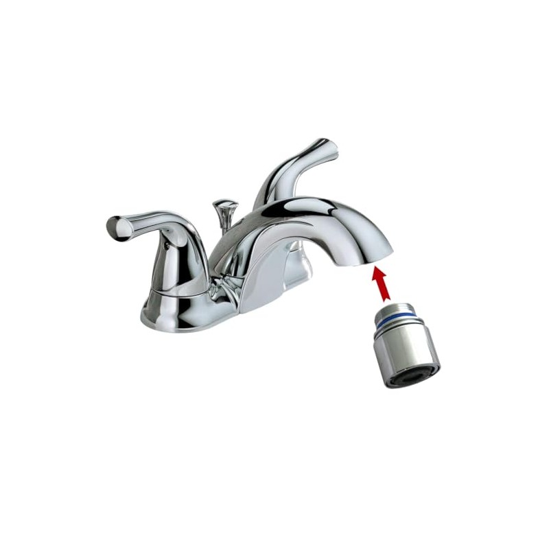 Cache Faucet Adapter Converts Threads Take Standard Female Aerators Chrome