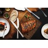 HIWARE 12-piece Good Stainless Steel Dinner Knives, 9 Inches