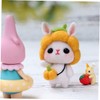 Operitacx 3 Sets Rabbit Poking Fun Crafts Craft Kit Magnets