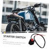 iplusmile Push Button Starter for Motorcycles Remote Compatible Ignition Horn