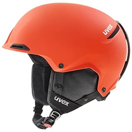 uvex Jakk+ IAS - Ski Helmet for Men and Women - Individual Size Adjustment - Optimised Ventilation - Fierce Red Matt - 52-55 cm