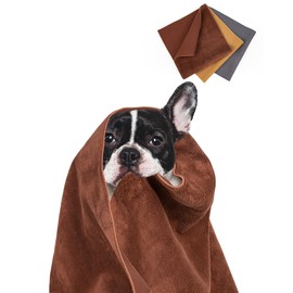 MICOOYO 3PCS Dog Towel, Super Absorbent Two-Sided Dog Towels for Drying Dogs, Quick Dry Dog Bath Supplies for Puppy Dogs Cats (Medium)