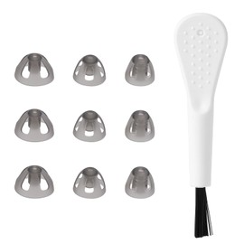 9 Stück Ohrstöpsel für Hörgeräte mit Reinigungsbürste, Groß Mittel Klein 3 Größen Silikon Ohrstöpsel für Hörgeräte Ersatzkuppeln Kompatibel mit Resound für Bessere Schallabdichtung