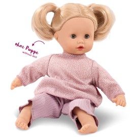 Götz 3403332 Baby Suit with Flowers Design Size S/XM 2-Piece Clothing and Accessory Set for Baby Dolls 30-33 cm and Standing Dolls 36 cm