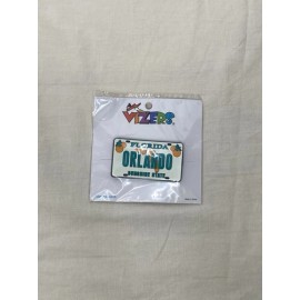 Giblet Charm Orlando Florida Liscense Plate Tags  Vizers Novelty Croc Charm
