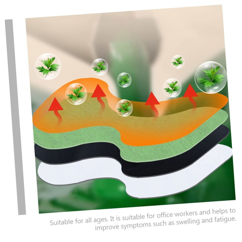 FOMIYES 240pcs Self-warming Wormwood Body Pads for Knee Joint Herbal