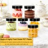 20pcs 16 oz Plastic Jars with Lids, Food Grade Round