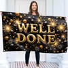 "Well Done"-Banner – Congratulations Banner – Congratulations Decorations – We