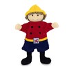 Sterntaler 3601643 Handpuppe Feuerwehrmann, 30 x 27 x 10 cm,