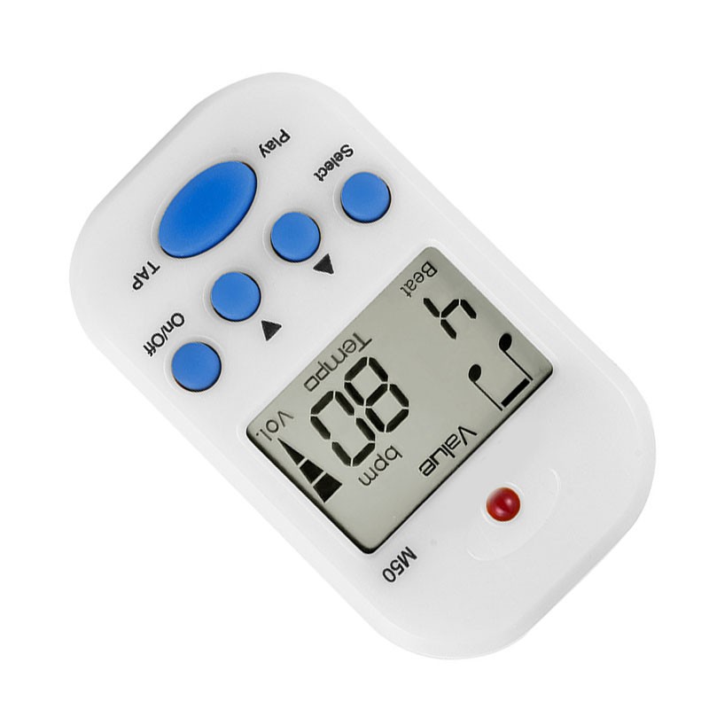 Electronic Metronome Mini Professional 2 Channel Headphone Output for Guitar