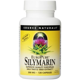 Source Naturals, Inc. EuroPure Silymarin 200mg 120 Capsule