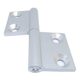 SUS (esuyuuesu) Flag Hinges, L40 4 Pack , sliver