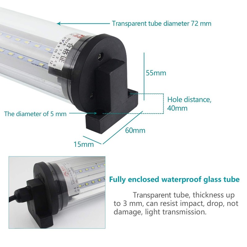 LED Work Light 120V|P66 Explosion Proof LEDLight Waterproof CNc Machine