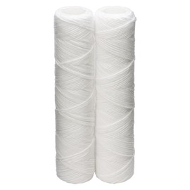 Culligan CW-F Sediment Replacement Cartridge Polypropylene Cord-Wound, 10 Micron, 12,000 Gallon Capacity, 2-Pack