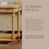 Maven Lane Pullman Multipurpose Traditional Style Tall Square Wooden Side
