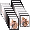 WIFTREY Black 8x10 Picture Frame Set of 18, Multi Photo
